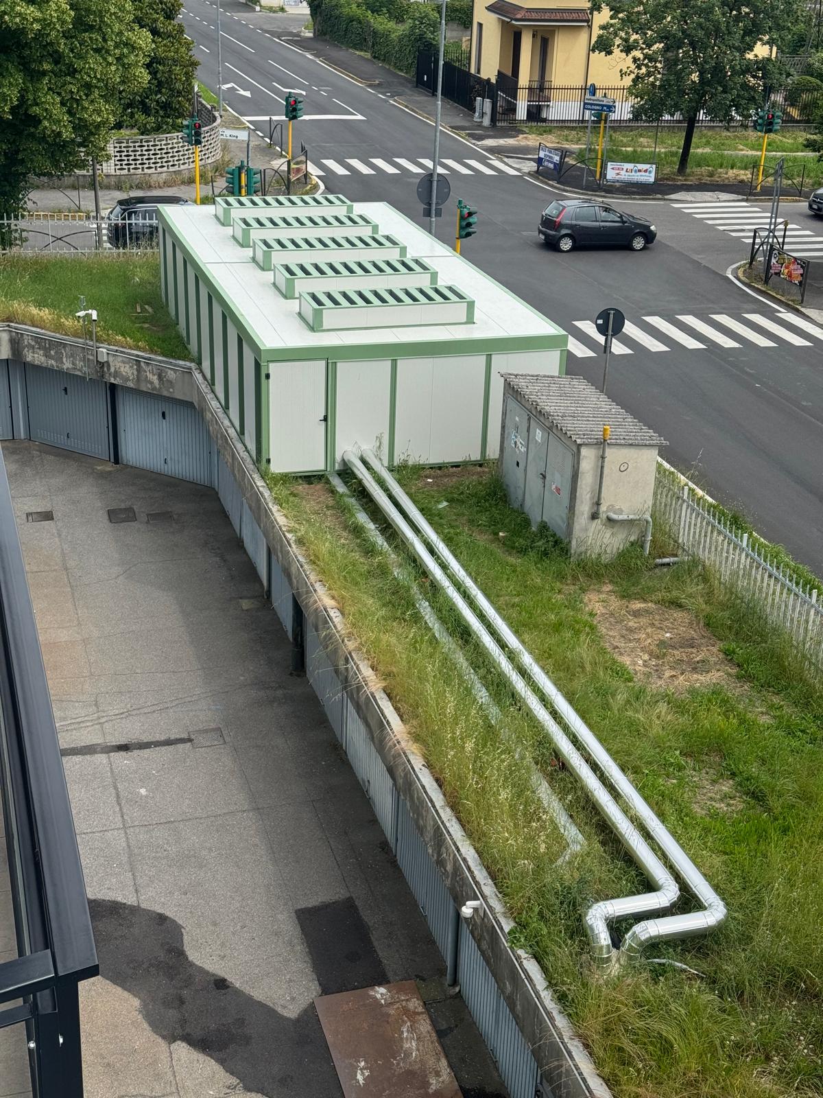 Cabina fonoisolante per pompe di calore